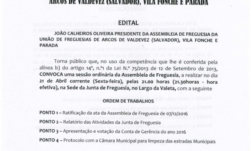 Assembleia de Freguesia