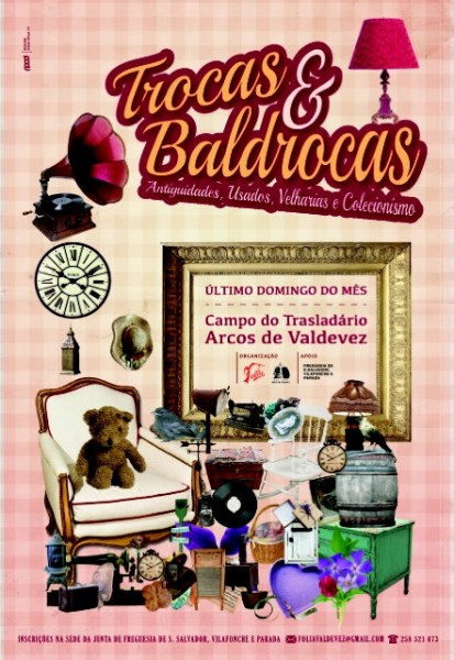 FEIRA DE ANTIGUIDADES - Trocas e Baldrocas